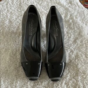 Gray and Black Women's Shoes